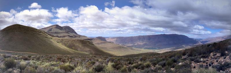 Figure 2: View from a hike up the mountain with the whole fam-jam.