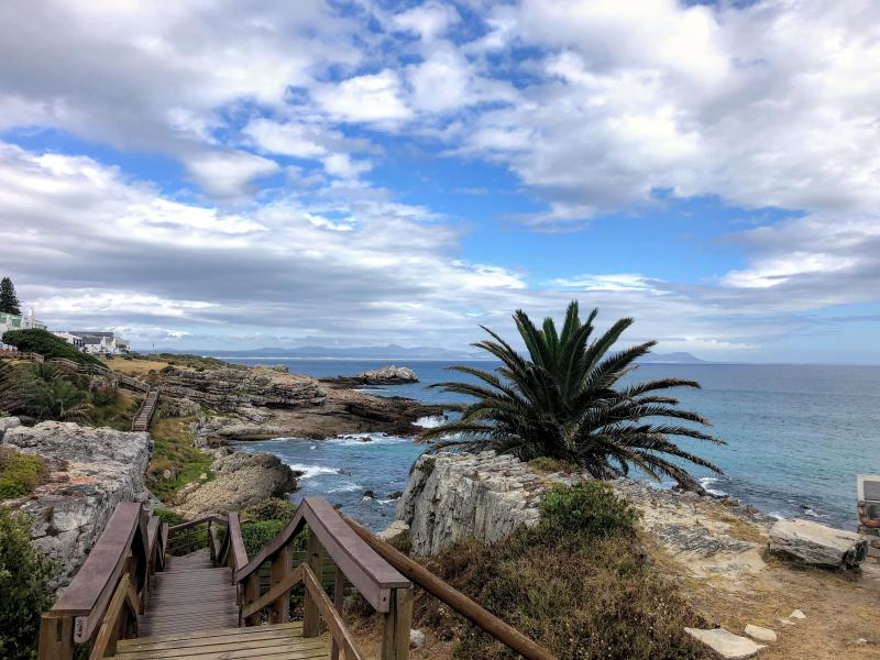 Figure 1: View from a family walk in Hermanus. I was surprised by the beauty here, memories of years ago apparently faded.