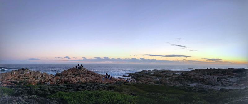 Figure 2: Awesome ritual in St Francis where people make a whole celebration of the sunset. We were there thanks to GOU#1’s tip.