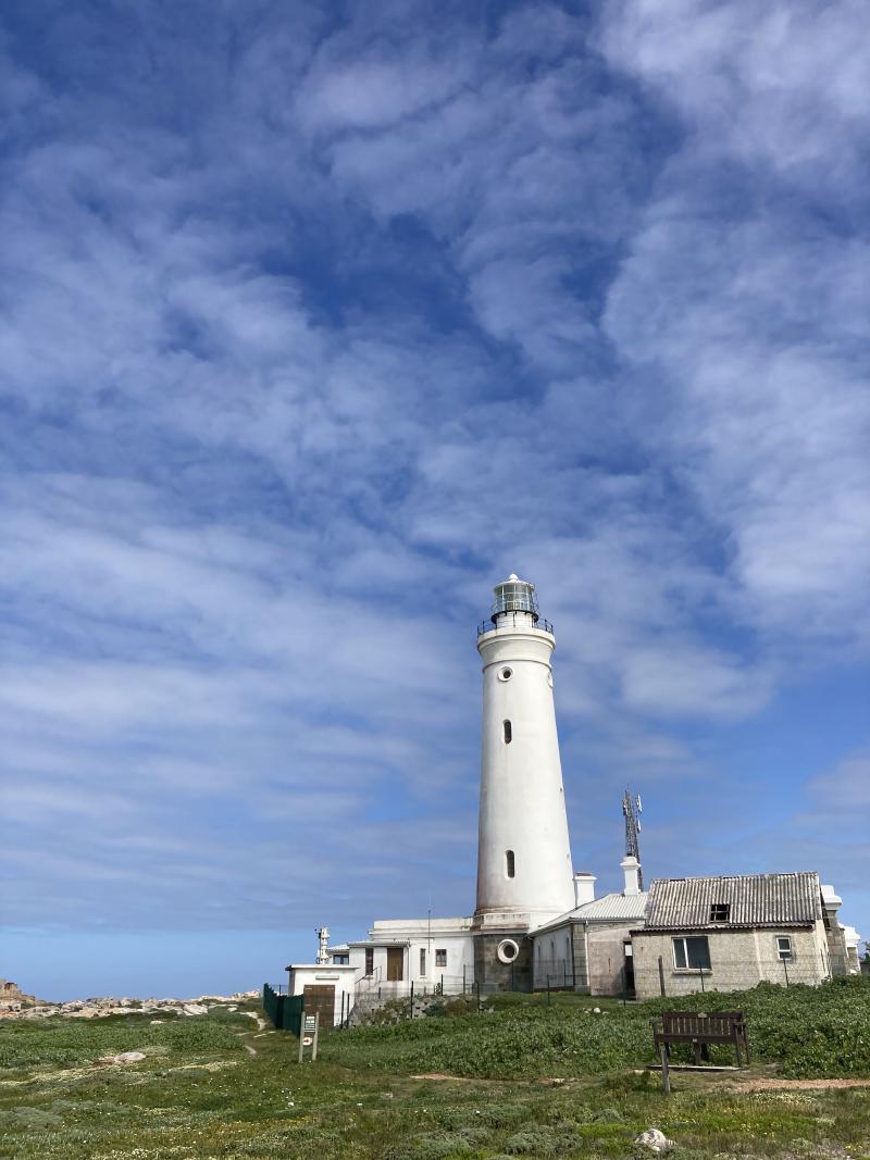 Figure 3: The light house in Cape St Francis, the village 7km to the South of St Francis Bay.