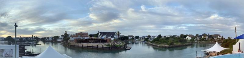 Figure 2: View of the canals in St Francis Bay, the village 7km to the North of Cape St Francis.