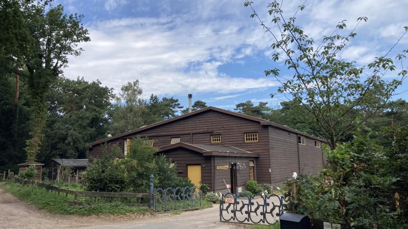 Figure 1: Manege from a late summer stroll in NL. Smells, sounds, weather took me back so hard.