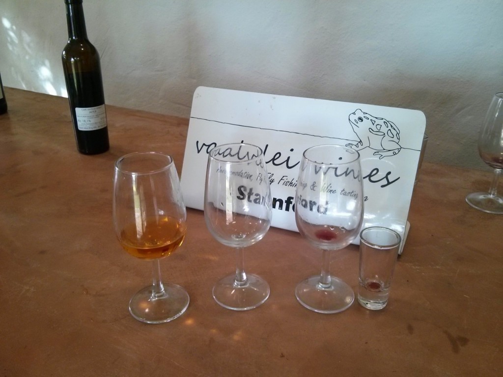 Vaalvlei wine and cognac tasting