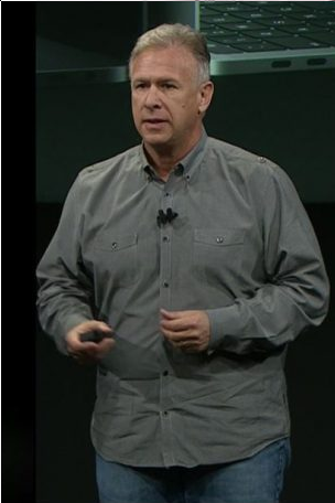 Phil Schiller not suiting up.