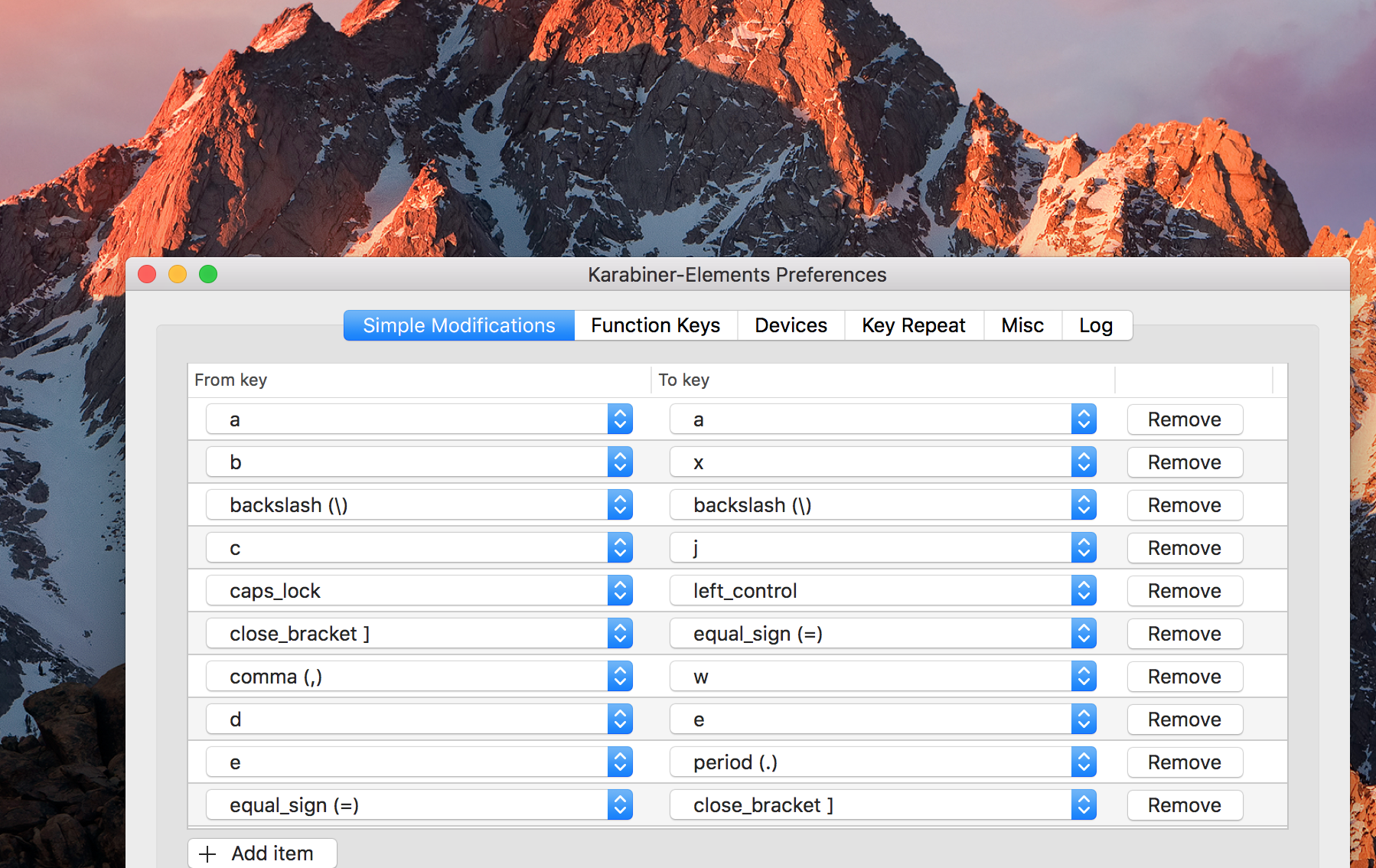 karabiner for mac